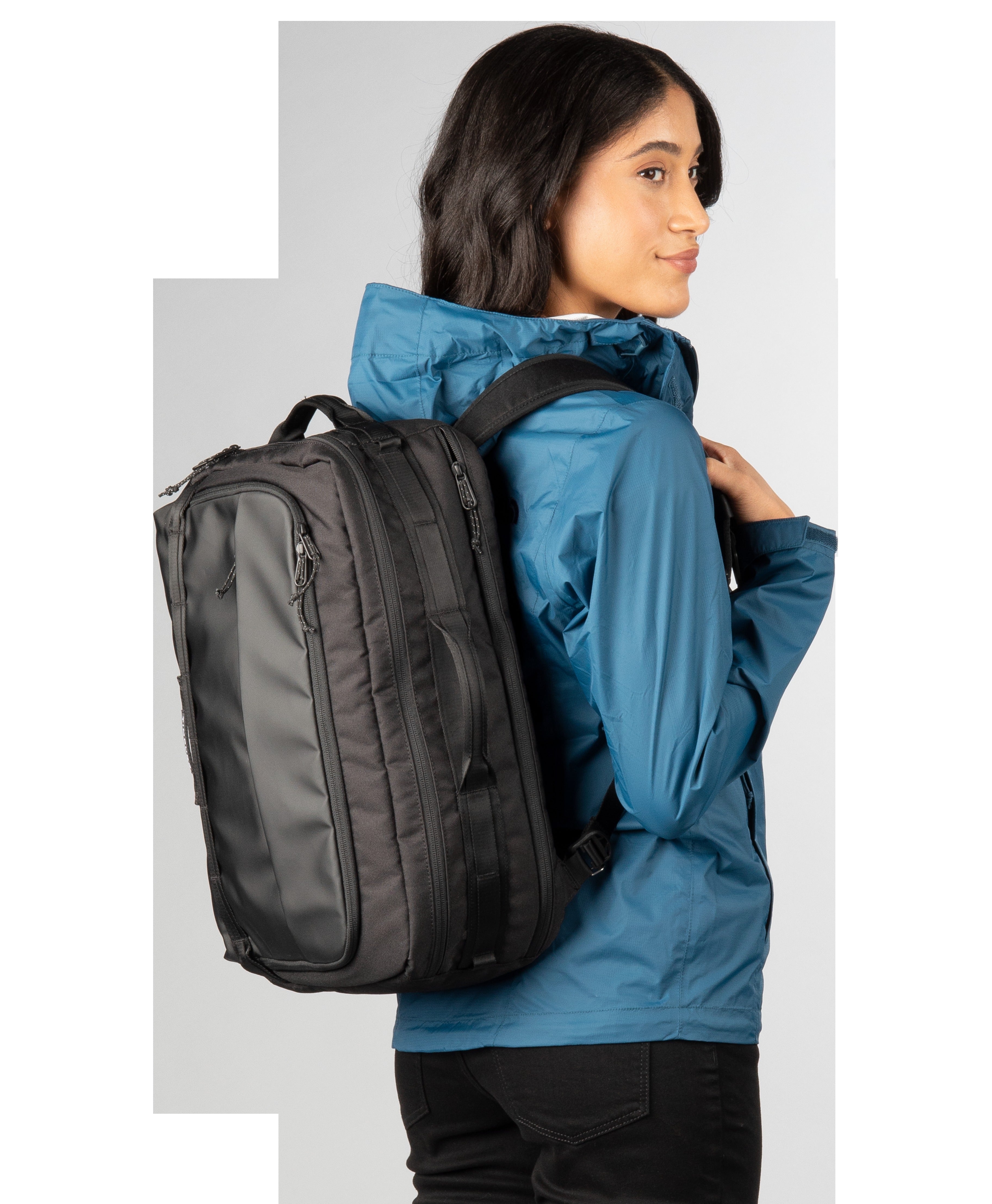 Scheme Convertible Briefcase Backpack