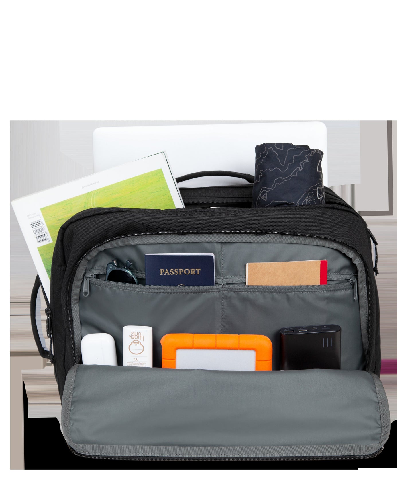 Scheme Convertible Briefcase Backpack